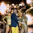 Exclusif - Keen'V - Emission "La chanson de l'année fête la musique" dans les arènes de Nîmes, diffusée en direct sur TF1 le 17 juin 2017. © Bruno Bebert/Bestimage