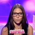 Sophia dans le confessionnal - "Secret Story 10", sur NT1. Le 7 septembre 2016.