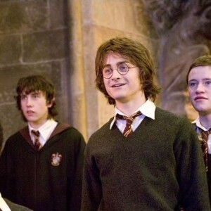 Harry Potter et ses camarades de Gryffondor.