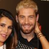 Karine Ferri et Yann-Alrick Mortreuil au photocall de l'émission "Danse Avec Les Stars - Saison 7" à Boulogne-Billancourt, le 28 septembre 2016. © Denis Guignebourg