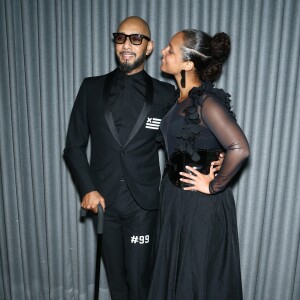 Swizz Beatz et Alicia Keys au Brooklyn Museum, à New York. Le 3 avril 2017.