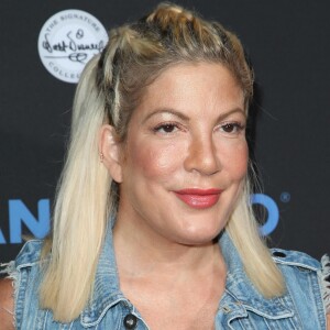 Tori Spelling - People à la projection du film The Lion King (Sing-Along) à Los Angeles, le 5 août 2017.