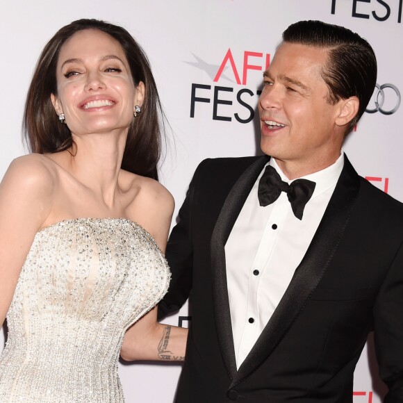 Angelina Jolie et Brad Pitt - Première de "By the Sea" à Los Angeles le 5 novembre 2015 dans le cadre de l'Audi Opening Night Gala.