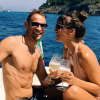 Jenson Button et sa compagne Brittny Ward en vacances sur la Côte amalfitaine en août 2017, photo Instagram.