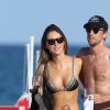 Exclusif - Jenson Button et Brittny Ward en amoureux à Miami le 19 janvier 2017. © CPA/Bestimage