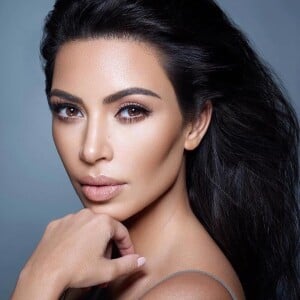 Photo de Kim Kardashian. Août 2017.