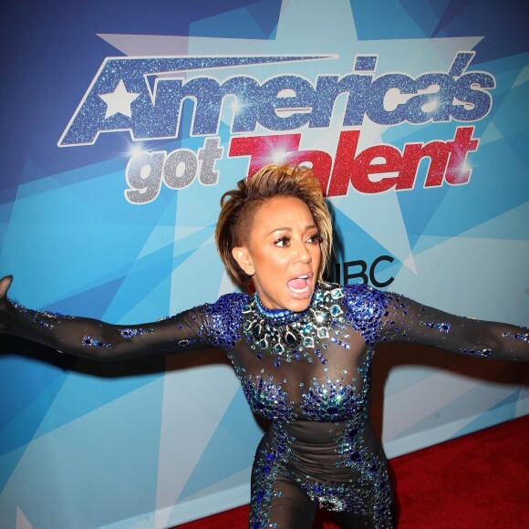 Mel B, Melanie Brown lors de la première de la saison 12 de ''America's Got Talent'' au théâtre Dolby à Hollywood, le 15 août 2017.