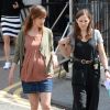 Exclusif - Rose Byrne enceinte - Tournage du film "Juliet, Naked" dans le comté du Kent le 1er aout 2017.