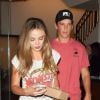 Miles Teller et sa compagne Keleigh Sperry sont allés diner au restaurant Catch à West Hollywood, le 14 juillet 2017
