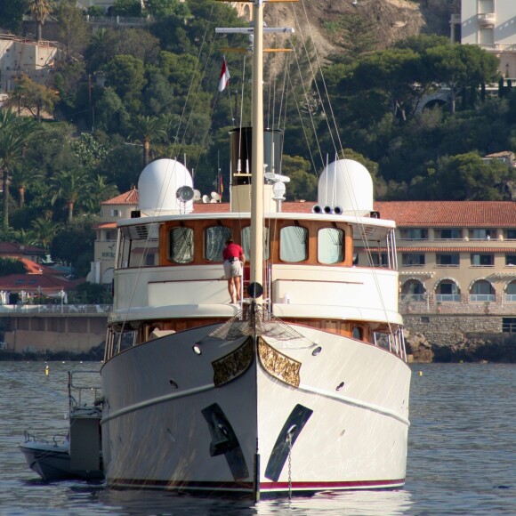 Le "Vajoliroja" ancienne propriété de Johnny Depp, un yacht de 47,55 metres en 2014.
