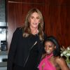 Caitlyn Jenner et Simone Biles à la soirée "Gold Meets Golden" au club Equinox à Los Angeles le 7 janvier 2017