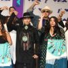 Taboo et des membres de l'association Indigenous Women Rise aux MTV Video Music Awards 2017, au Forum. Inglewood, le 27 août 2017.