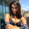 Bella Hadid en lingerie Victoria's Secret à New York. Le 26 août 2017.