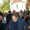 Robert Hossein lors de la 22ème édition de la "Forêt des livres" à Chanceaux-Près-Loches, le 27 aout 2017 en hommage à son fondateur G Saint Bris décédé le 8 août 2017.© JLPPA/Bestimage