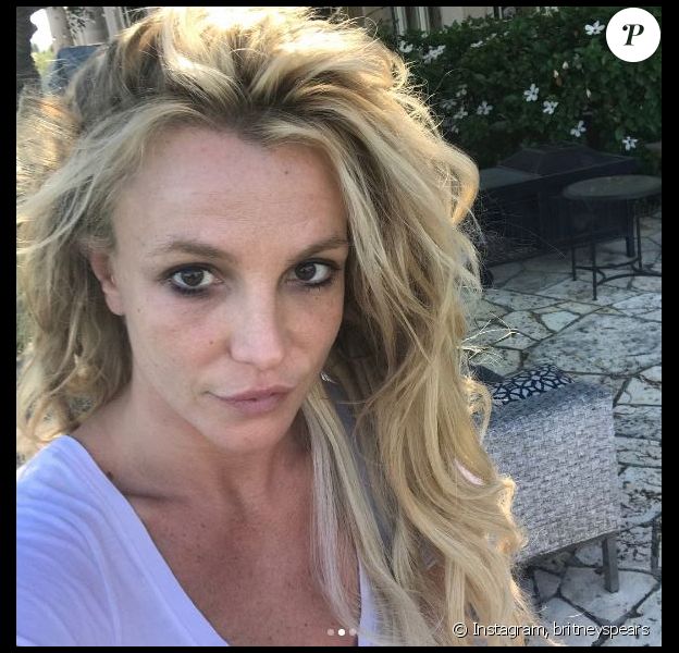 Britney Spears se dévoile au naturel sur Instagram. Août 2017.