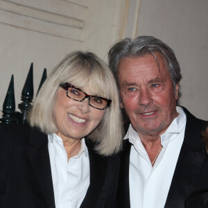 Archive - Alain Delon et Mireille Darc lors du gala de l'IFRAD à Paris, France, le 18 Septembre 2013. © Agence/Bestimage