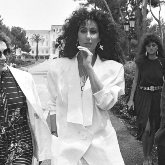 Cher au Festival de Cannes, en 1985.