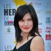 Delphine Chanéac - Remise des prix au Festival Les Héros de la Télé à Beausoleil, France, le 8 octobre 2016. © Michael Alesi/Bestimage