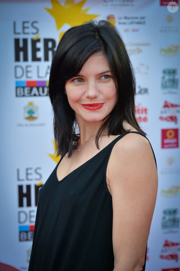 Delphine Chanéac - Remise des prix au Festival Les Héros de la Télé à Beausoleil, France, le 8 octobre 2016. © Michael Alesi/Bestimage