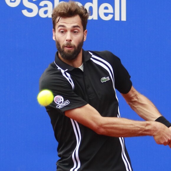 Benoit Paire lors de l'Open de Tennis de Barcelone. Le 21 avril 2016