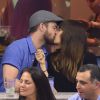 Justin Timberlake et Jessica Biel assistent à un match de l'US Open à Flushing Meadows-Corona Park. New York, le 2 septembre 2017.