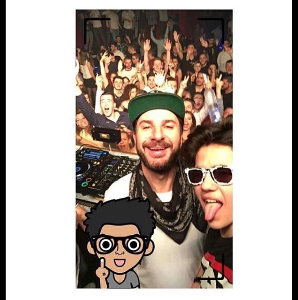 Sean Obispo et Michaël Youn posent ensemble sur Instagram, le 29 mars 2017.