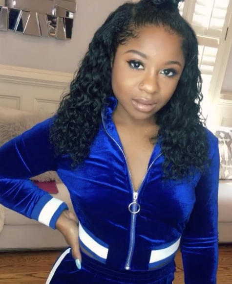 La fille de Lil Wayne, Reginae (18 ans), sur une photo publiée sur Instagram le 3 septembre 2017