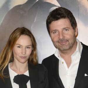 Vanessa Demouy et son mari Philippe Lellouche - Avant-première du film "La French" au cinéma Gaumont Opéra à Paris, le 25 novembre 2014.