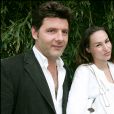  Vanessa demouy et Philippe Lellouche à Paris, le 25 mai 2005.  