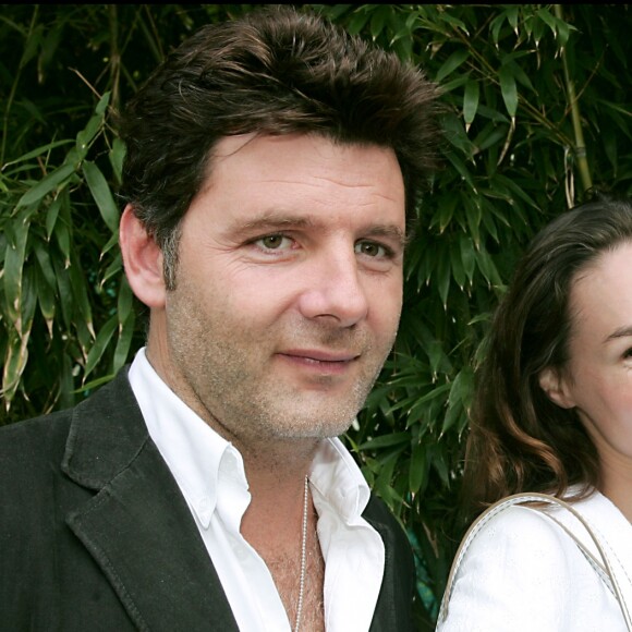 Vanessa demouy et Philippe Lellouche à Paris, le 25 mai 2005. 