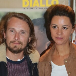 Lorànt Deutsch et sa femme Marie-Julie Baup - Avant-première du film "Les Grands Esprits" à l'UGC Ciné Cité les Halles à Paris, le 05 septembre 2017. © CVS/Bestimage