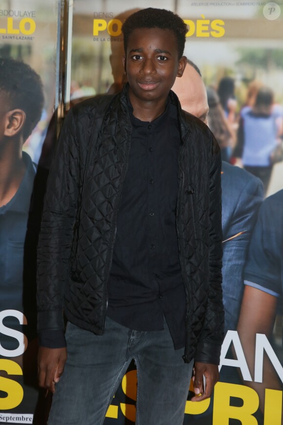 Abdoulaye Diallo - Avant-première du film "Les Grands Esprits" à l'UGC Ciné Cité les Halles à Paris, le 05 septembre 2017. © CVS/Bestimage