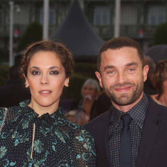 Alysson Paradis et son compagnon Guillaume Gouix à la première de "Mother !" lors du 43e Festival du Cinéma Américain de Deauville, le 8 septembre 2017. © Denis Guignebourg/Bestimage