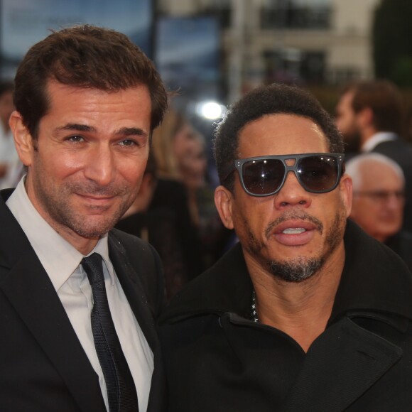 JoeyStarr et Gregory Fitoussi à la première de "Mother !" lors du 43e Festival du Cinéma Américain de Deauville, le 8 septembre 2017. © Denis Guignebourg/Bestimage