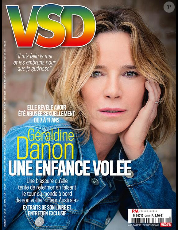 Géraldine Danon en couverture du N°2089 de VSD