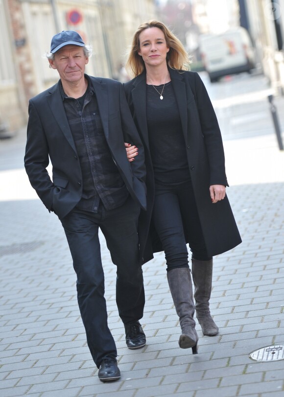 Géraldine Danon et son mari Philippe Poupon - Rencontre avec Géraldine Danon et son mari Philippe Poupon lors du Festival2Cinéma de Valenciennes le 24 mars 2015