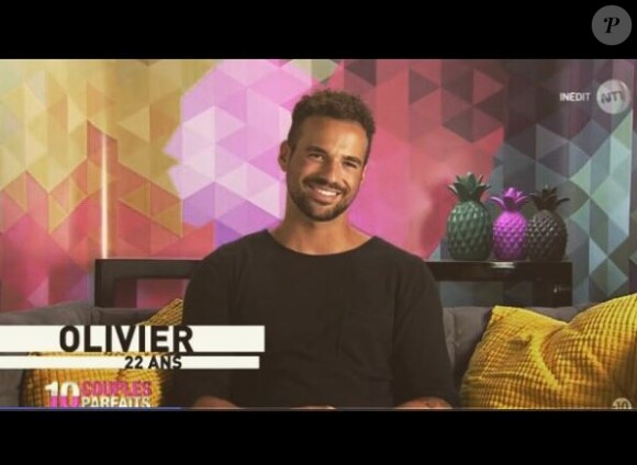 Olivier Espagne lors de sa participation à l'émission de télé-réalité "10 couples parfaits" diffusée à l'été 2017 sur NT1. Photo publiée sur Instagram le 12 juillet 2017.