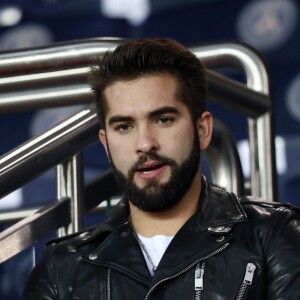 Kendji Girac au match de Ligue 1 "PSG - OL (2-0)" au Parc des Princes à Paris, le 17 septembre 2017. © Cyril Moreau/Bestimage