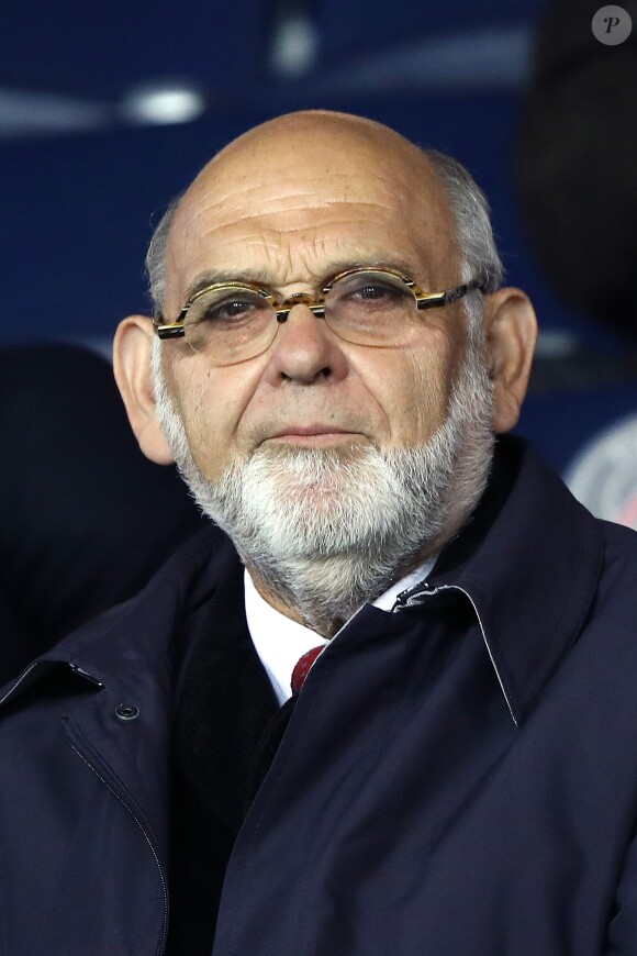 Robert Hue au match de Ligue 1 "PSG - OL (2-0)" au Parc des Princes à Paris, le 17 septembre 2017. © Cyril Moreau/Bestimage