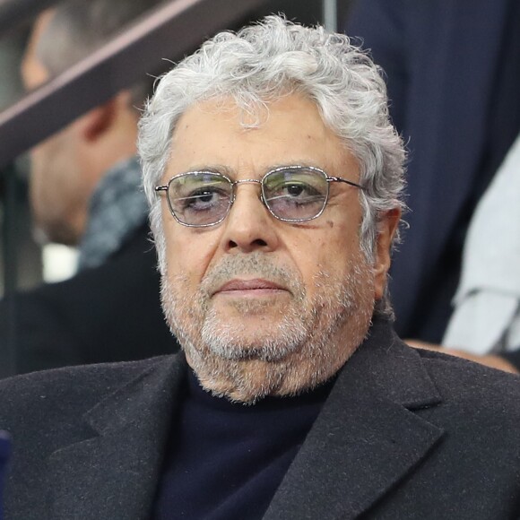 Enrico Macias au match de Ligue 1 "PSG - OL (2-0)" au Parc des Princes à Paris, le 17 septembre 2017. © Cyril Moreau/Bestimage