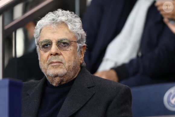Enrico Macias au match de Ligue 1 "PSG - OL (2-0)" au Parc des Princes à Paris, le 17 septembre 2017. © Cyril Moreau/Bestimage
