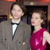 Le chanteur Raphaël et sa compagne Mélanie Thierry (robe Stella McCartney, bracelet Python de la maison Akillis) - Arrivées à la 42ème cérémonie des César à la salle Pleyel à Paris le 24 février 2017. © Olivier Borde / Dominique Jacovides / Bestimage