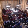 Le prince Albert II de Monaco assistait le 2 octobre 2017, avec à sa gauche Laurent Anselmi, nouveau directeur à Monaco des Services judiciaires et président du Conseil d'Etat, à l'audience solennelle de rentrée des cours et tribunaux de Monaco. © Bruno Bebert / Bestimage
