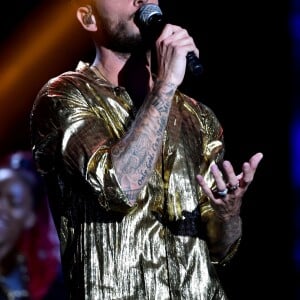 Exclusif - M Pokora - Emission "La chanson de l'année fête la musique" dans les arènes de Nîmes, diffusée en direct sur TF1 le 17 juin 2017. © Bruno Bebert/Bestimage