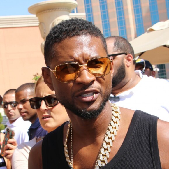 Kevin Haart et Usher au Tao Beach Club à Las Vegas Le 02 Septembre 2017