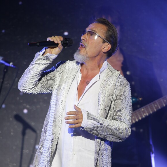 Florent Pagny présente le "55 tour" à Lille le 22 septembre 2017. © Stéphane Vansteenkiste / Bestimage