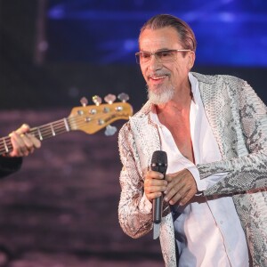 Le chanteur Florent Pagny présente sa nouvelle tournée événement "55 tour" à Lille le 22 septembre 2017. © Stéphane Vansteenkiste / Bestimage