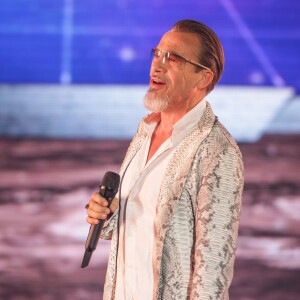 Florent Pagny présente sa nouvelle tournée événement "55 tour" à Lille le 22 septembre 2017. © Stéphane Vansteenkiste / Bestimage
