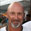Vincent Lagaf' - Soirée hommage à Eddie Barclay pour les 10 ans de sa disparition, une fiesta blanche avec apéro géant, concours de boules, concerts, sur la place des Lices à Saint-Tropez, le 29 juillet 2015.