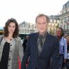 Charles Berling et sa compagne Pauline Cheviller - Le palais Garnier accueille le gala d'ouverture de la saison de danse 2017/2018 du ballet de l'Opéra National de Paris, le 21 septembre 2017.